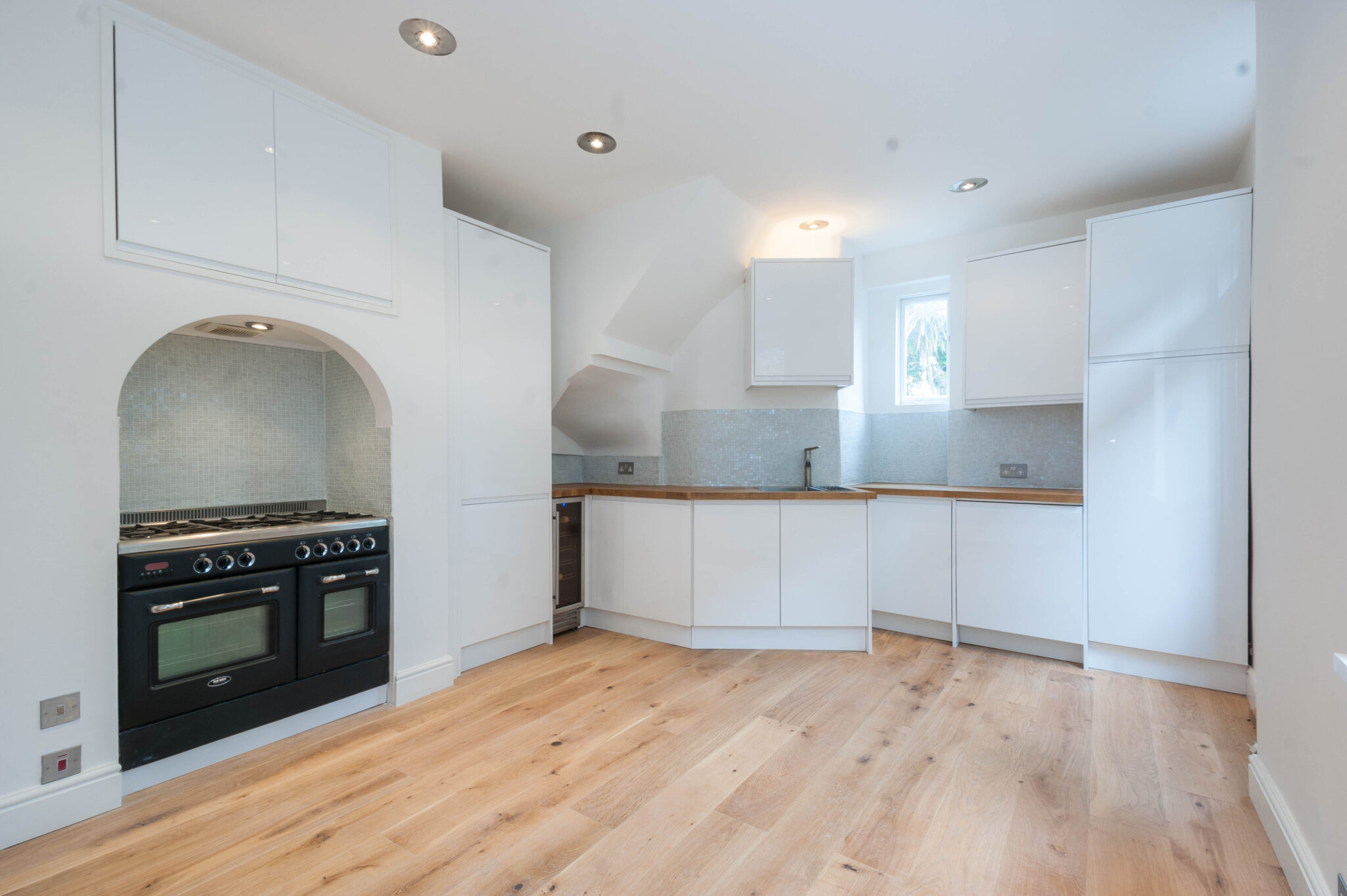 Refurbished two-bedroom home at Aylmer Road, Shepherd's Bush W12