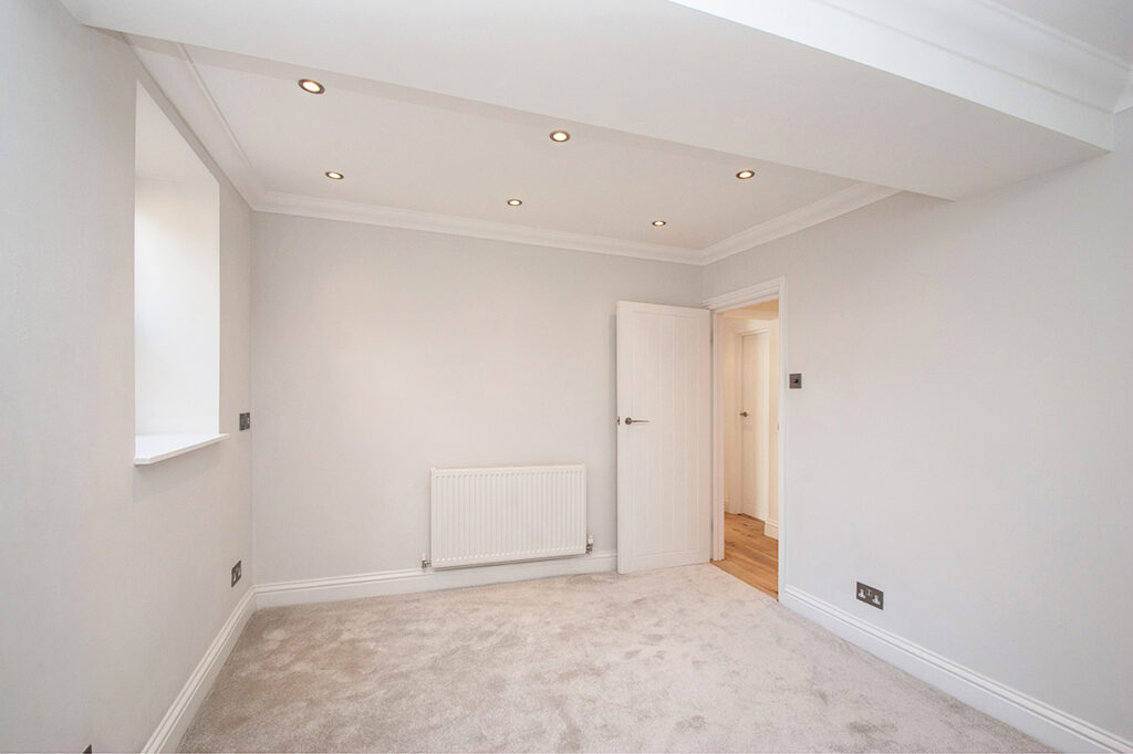 Converted one-bedroom apartment with private garden at Cumberland Park, Acton W3