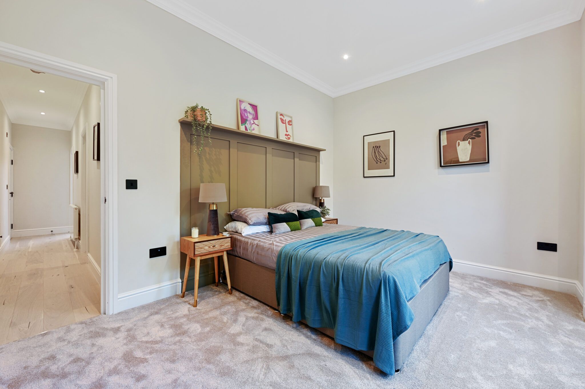 Refurbished two-bedroom period apartment at Grange Park, Ealing W5