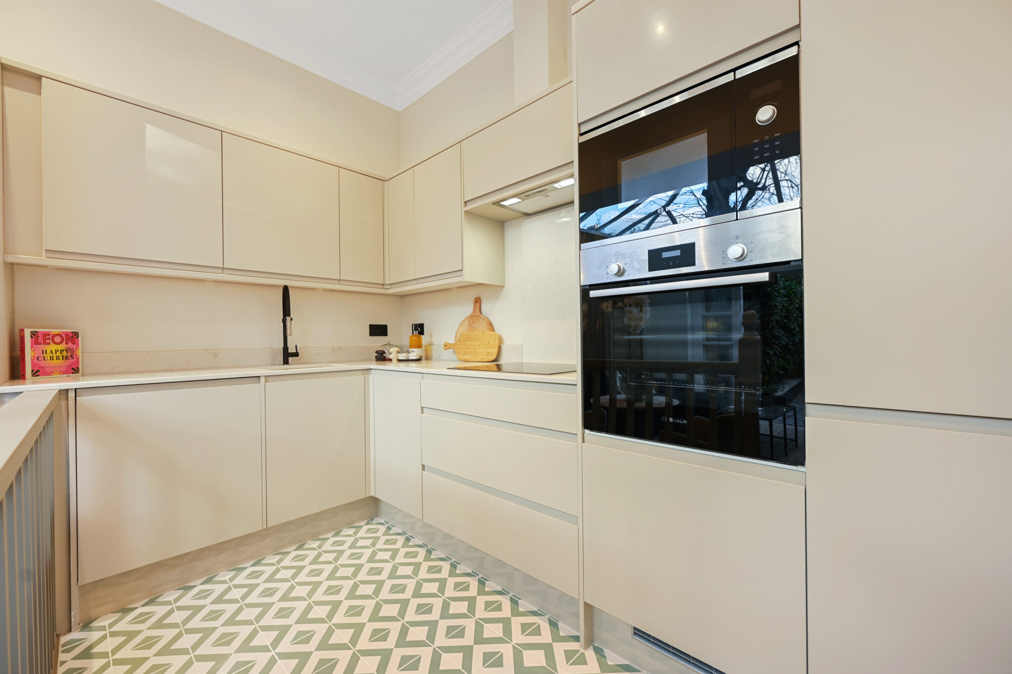 Refurbished two-bedroom period apartment at Grange Park, Ealing W5