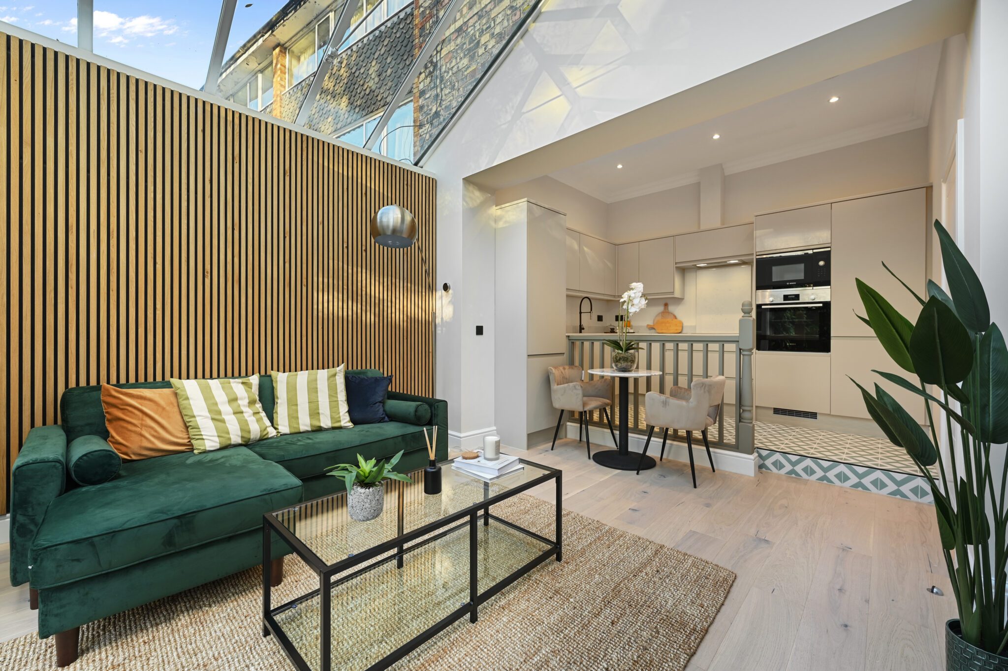Refurbished two-bedroom period apartment at Grange Park, Ealing W5