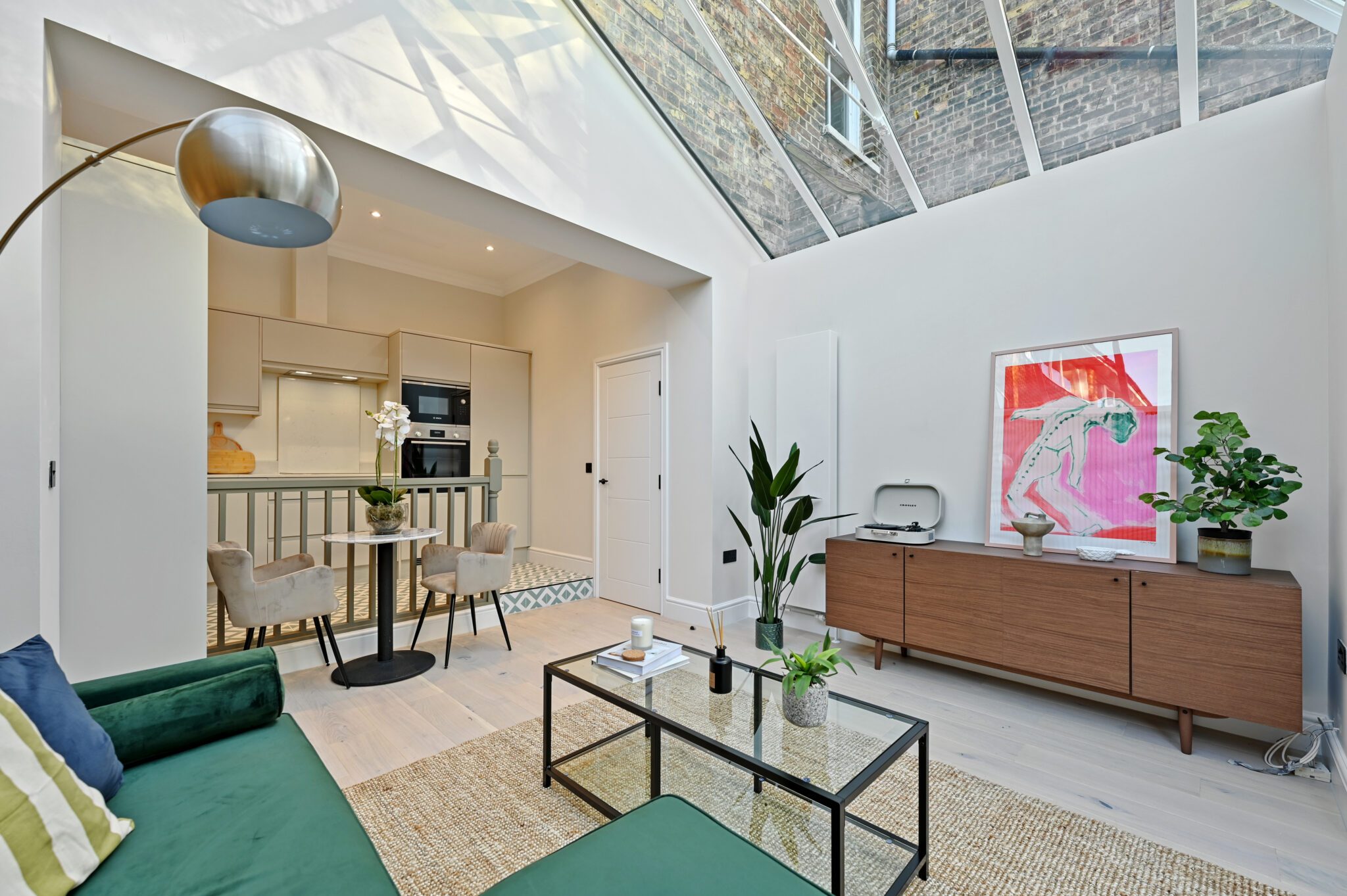 Refurbished two-bedroom period apartment at Grange Park, Ealing W5