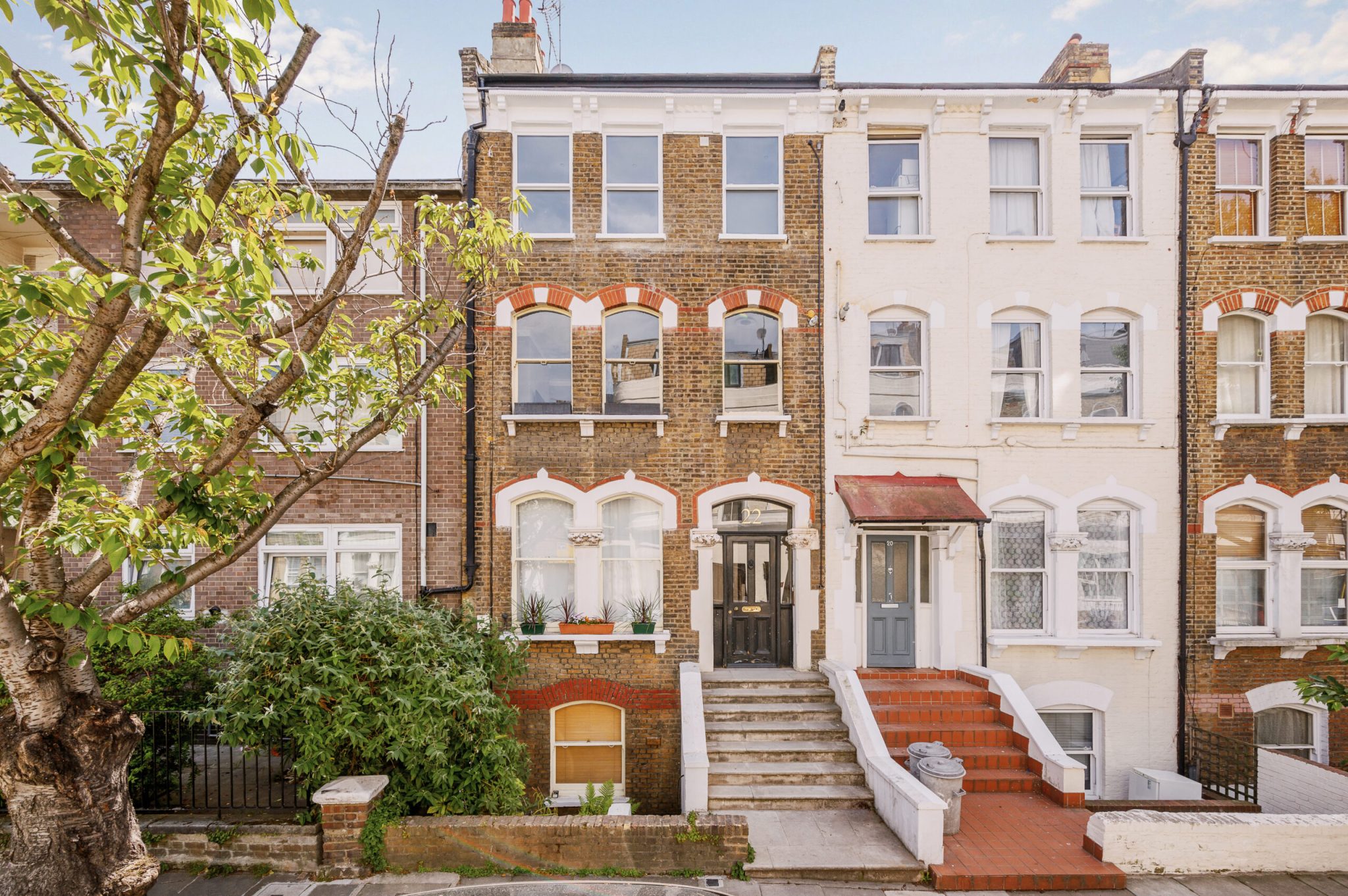 High-specification three-bedroom home delivered at Netherwood Road in Brook Green, W14