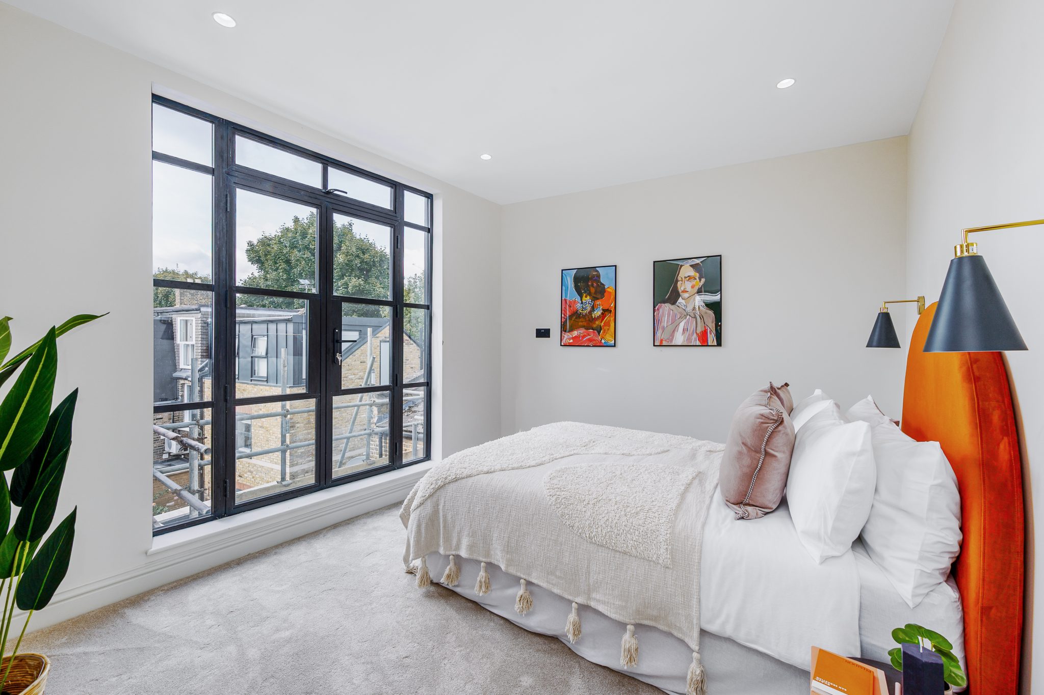 Exterior of the Printworks development in Chiswick, a former print works converted into five apartments