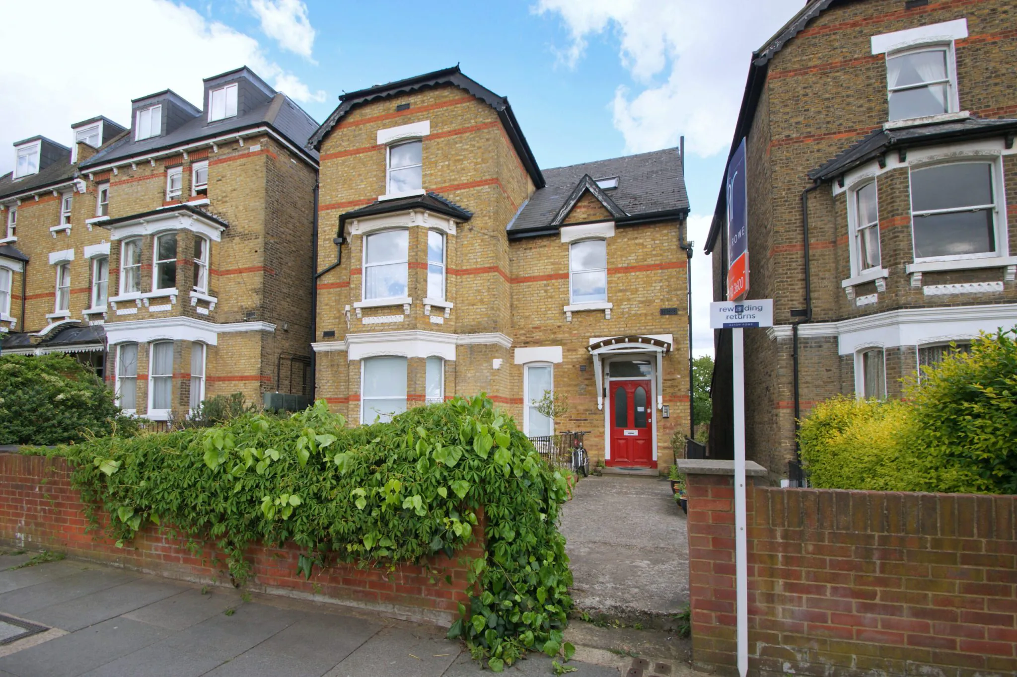 Converted one-bedroom apartment with private garden at Cumberland Park, Acton W3