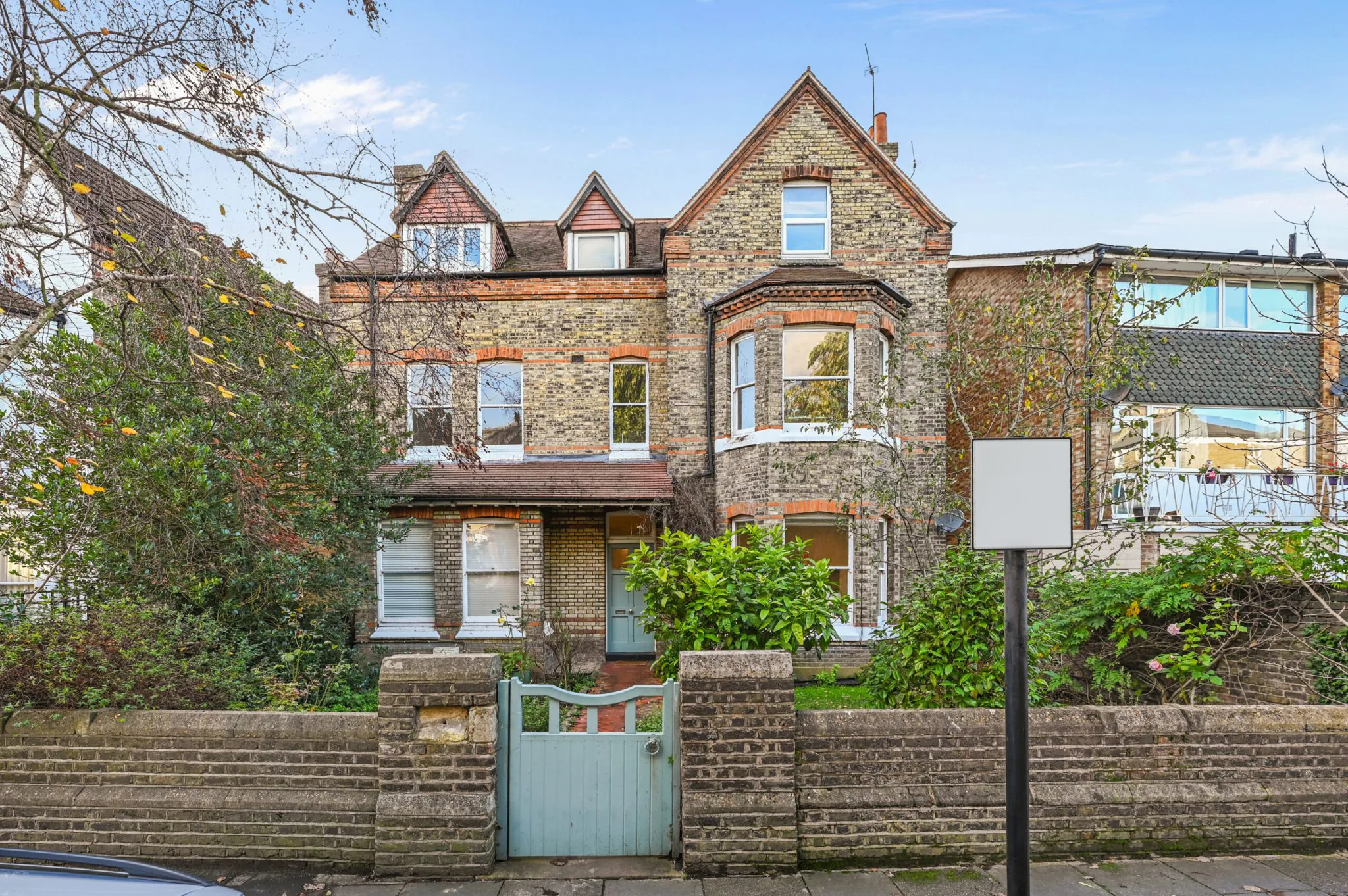 Refurbished two-bedroom period apartment at Grange Park, Ealing W5